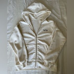 Madhappy Zipper Sweatshirt Cream - Size XS - Good Condition